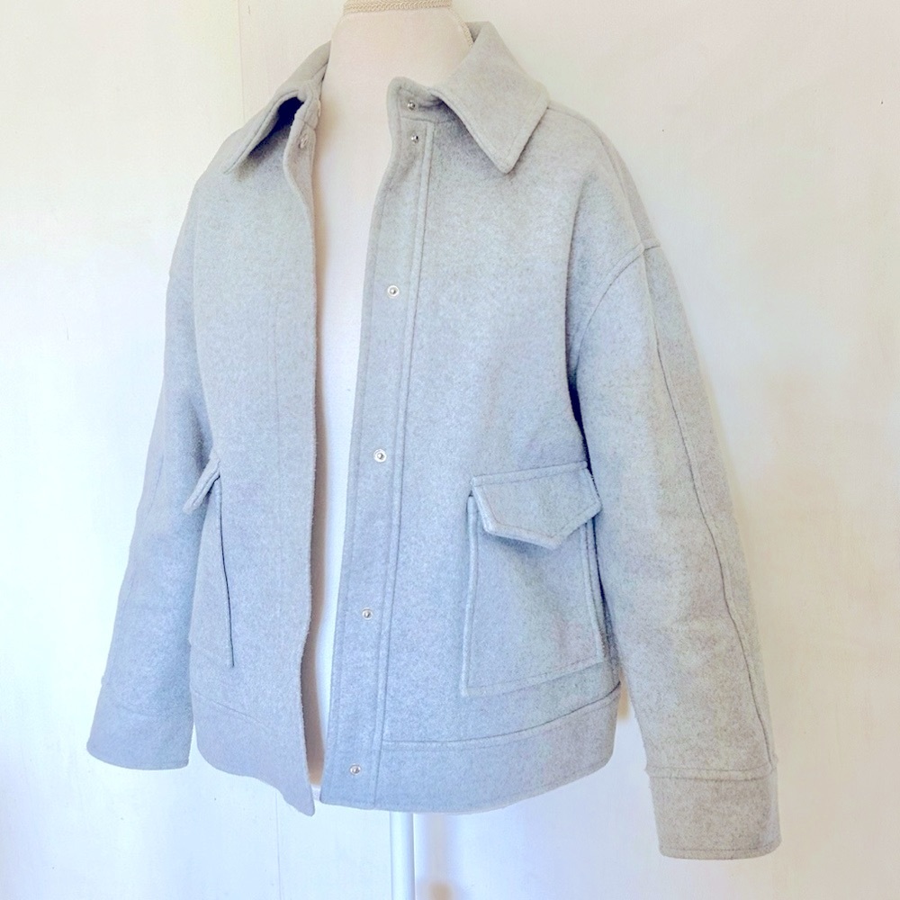 treasure & bond shacket coat